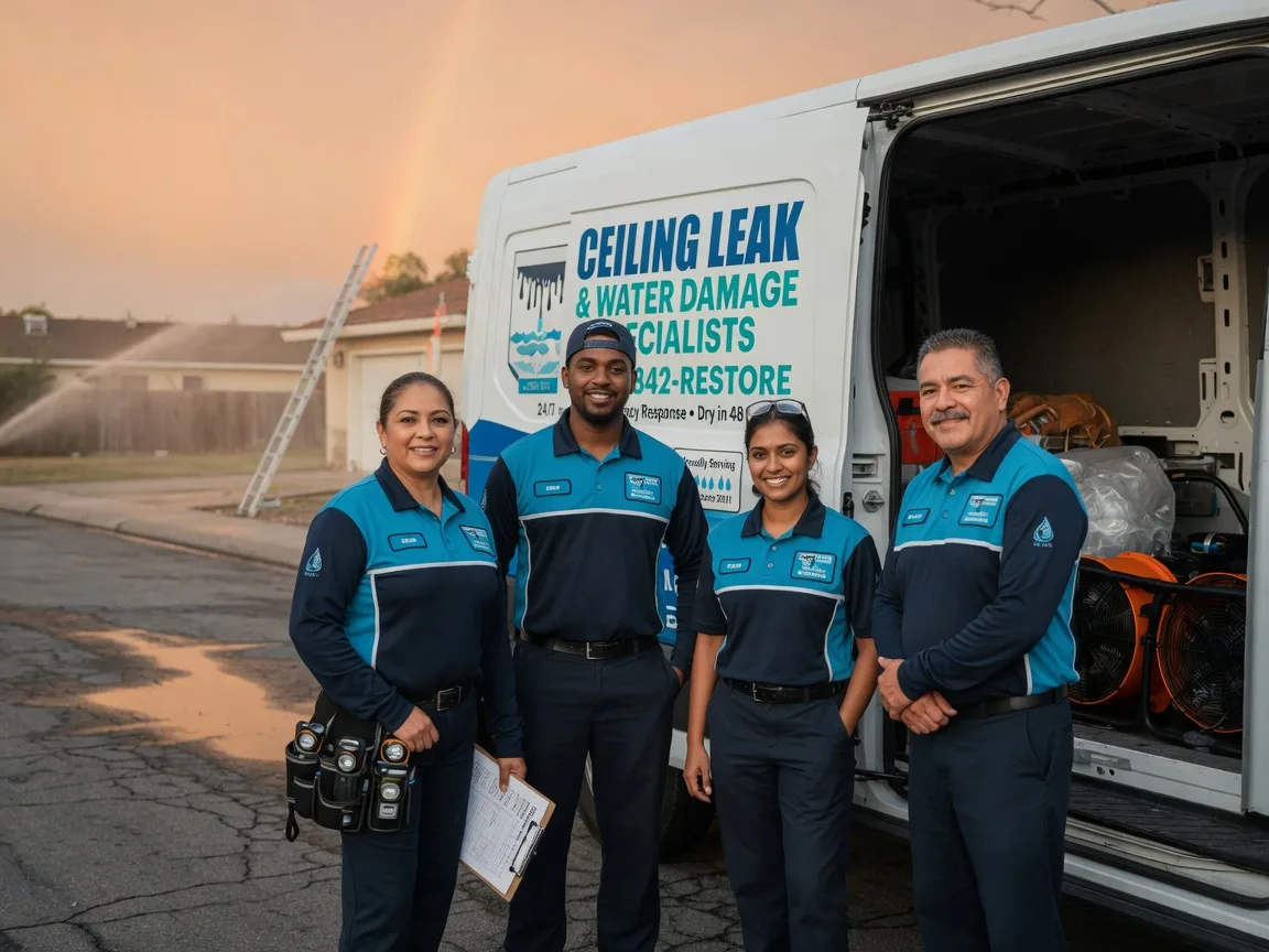 Ceiling Leak Cleanup company in Woodstock, VA